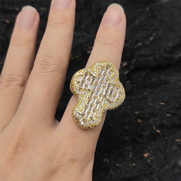 size 7-11 hiphop cross ring designer for man party 18k gold copper aaa cubic zirconia diamond silver mens rings south american fashion acces, Golden;silver
size 7-11 hiphop cross ring designer for man party 18k gold copper aaa cubic zirconia diamond silver mens rings south american fashion acces, Golden;silver