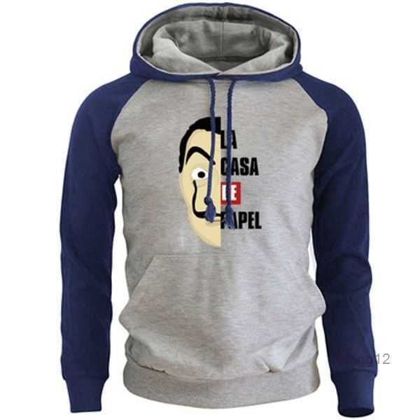la casa de papel designer hoodies costume face sweatshirt men's raglan pullover the house paper hoody men autumn tracksuit streetwear b, Black
la casa de papel designer hoodies costume face sweatshirt men's raglan pullover the house paper hoody men autumn tracksuit streetwear b, Black