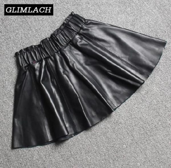 skirts genuine leather mini women elastic waist lambskin 100 real pleated aline ladies slim autumn skirt64352795871413, Black
skirts genuine leather mini women elastic waist lambskin 100 real pleated aline ladies slim autumn skirt64352795871413, Black