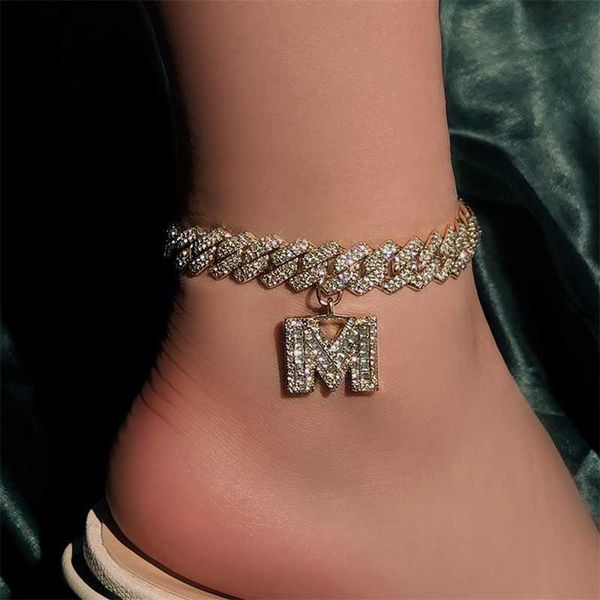 bling iced out a z letter initial cuban link chain anklets for women hip hop chunky anklet bracelet beach barefoot jewelry 230719, Red;blue
bling iced out a z letter initial cuban link chain anklets for women hip hop chunky anklet bracelet beach barefoot jewelry 230719, Red;blue