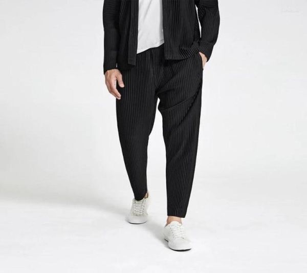 men039s pants summer 2022 men39s miyake folding fashion plus size japan pleated crop high flexibility4091223, Black
men039s pants summer 2022 men39s miyake folding fashion plus size japan pleated crop high flexibility4091223, Black