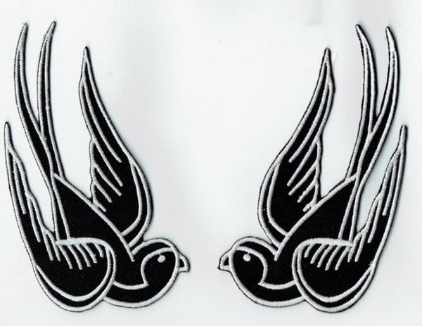 cool black tattoo sparrow swallow embroidered patch iron on motorcycle biker patch iron on clothing emo punk patch 425quot263441515
cool black tattoo sparrow swallow embroidered patch iron on motorcycle biker patch iron on clothing emo punk patch 425quot263441515