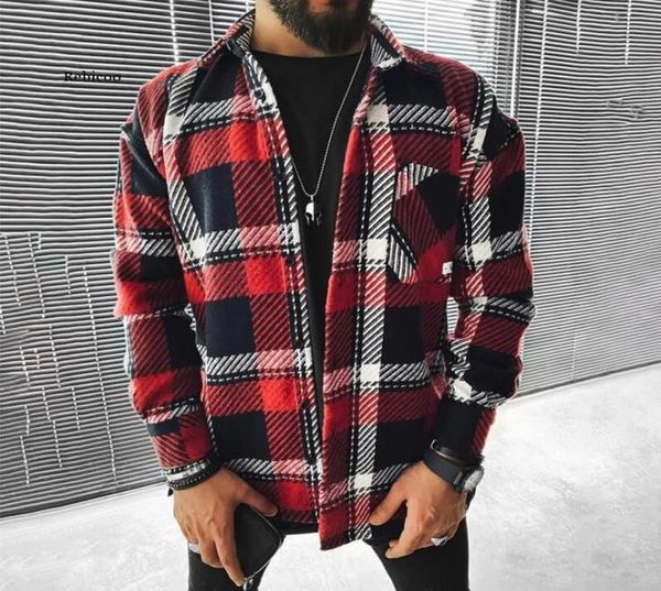 men039s jackets men 2021 spring fashion casual turndown collar button vintage plaid print coats male loose streetwear jac2151710, Black;brown
men039s jackets men 2021 spring fashion casual turndown collar button vintage plaid print coats male loose streetwear jac2151710, Black;brown