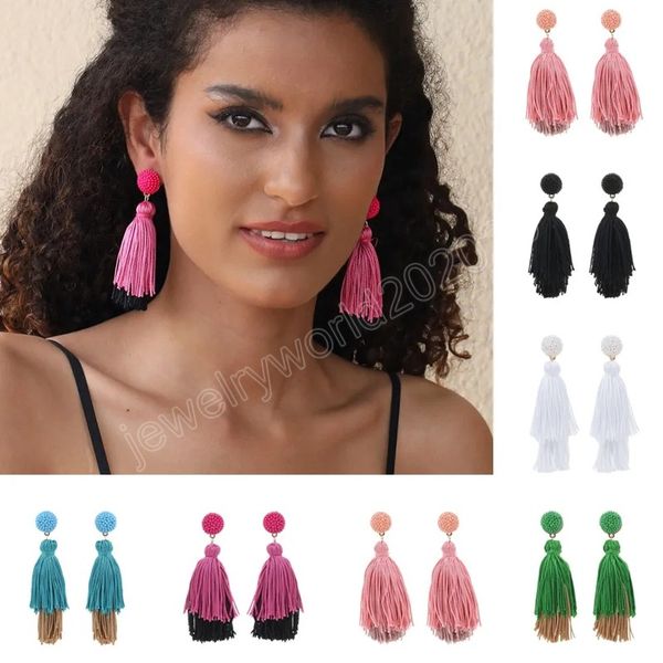 vintage bohemian long tassel beads dangle earrings for fashion women girls statement ethnic earrings jewelry party wedding gifts, Silver
vintage bohemian long tassel beads dangle earrings for fashion women girls statement ethnic earrings jewelry party wedding gifts, Silver