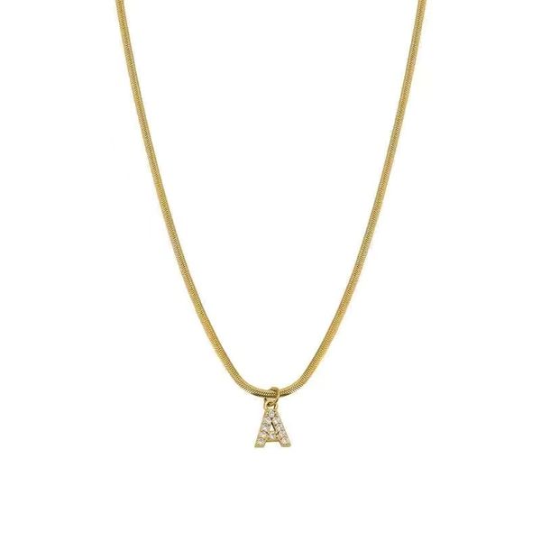 versatile european minimalist personality letter ins snake bone chain with diamond inlay, cool and trendy, niche necklace, temperament, and, Golden;silver
versatile european minimalist personality letter ins snake bone chain with diamond inlay, cool and trendy, niche necklace, temperament, and, Golden;silver