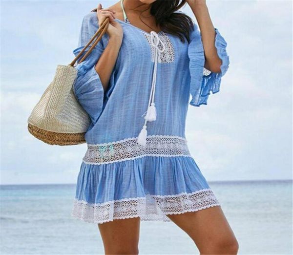 women039s swimwear 2021bikini coverup beach wear cover up ladies lace crochet summer dress women patchwork1444357, White;black
women039s swimwear 2021bikini coverup beach wear cover up ladies lace crochet summer dress women patchwork1444357, White;black