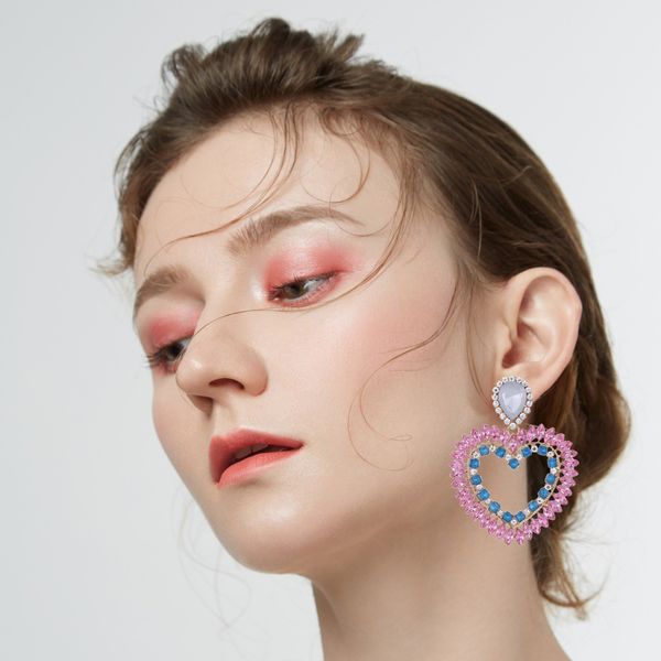 acrylic big peach heart earrings girl love rhinestone celebrity earrings pendant earrings, Silver
acrylic big peach heart earrings girl love rhinestone celebrity earrings pendant earrings, Silver