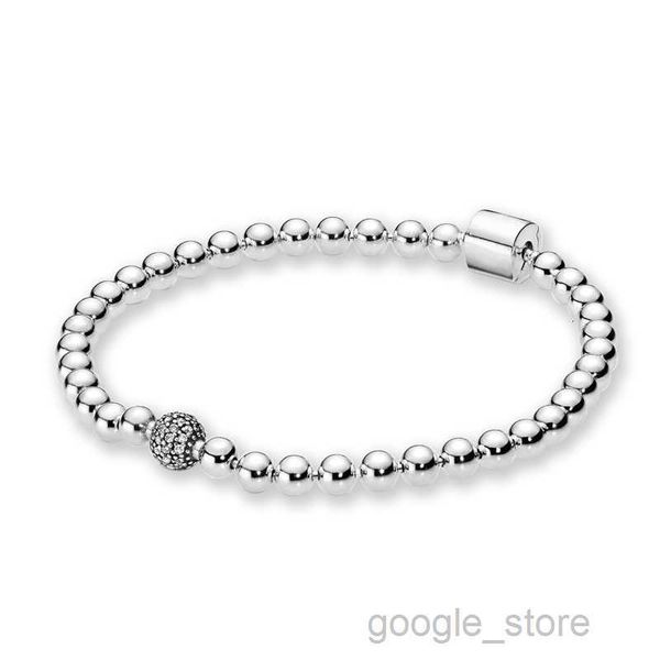 new beautiful women's beads pave bracelet summer jewelry 925 sterling silver hand chain beaded bracelets with original box, Golden;silver
new beautiful women's beads pave bracelet summer jewelry 925 sterling silver hand chain beaded bracelets with original box, Golden;silver