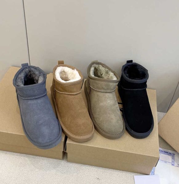 ultra classic boots mini w platform sheepskin uggit australia autumn winter warm women outdoor snow shoes wool fur plush heritage ankle boot, Black
ultra classic boots mini w platform sheepskin uggit australia autumn winter warm women outdoor snow shoes wool fur plush heritage ankle boot, Black