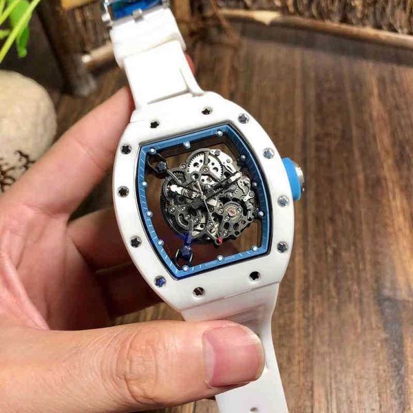watches wristwatch luxury richa milles designer men's fully automatic mechanical watch white ceramic hollow out personalized adhesive t
watches wristwatch luxury richa milles designer men's fully automatic mechanical watch white ceramic hollow out personalized adhesive t