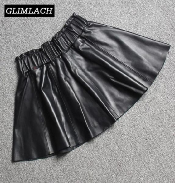 skirts genuine leather mini women elastic waist lambskin 100 real pleated aline ladies slim autumn skirt64352792125179, Black
skirts genuine leather mini women elastic waist lambskin 100 real pleated aline ladies slim autumn skirt64352792125179, Black