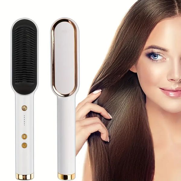 5-speed hair straightener and curler - multifunctional hair tool with anti-ironing technology
5-speed hair straightener and curler - multifunctional hair tool with anti-ironing technology
