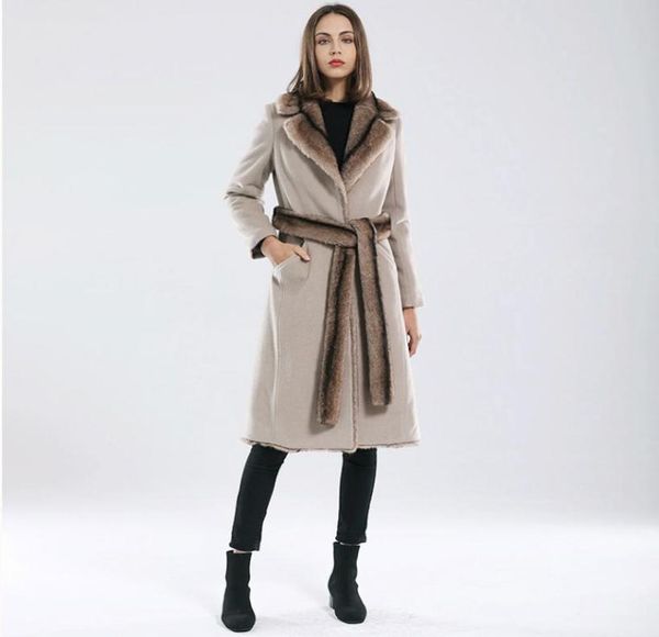 oftbuy 2021 2sided wear winter jacket women faux fur coat long belt thick warm outerwear streetwear new fashion9696065, Black
oftbuy 2021 2sided wear winter jacket women faux fur coat long belt thick warm outerwear streetwear new fashion9696065, Black