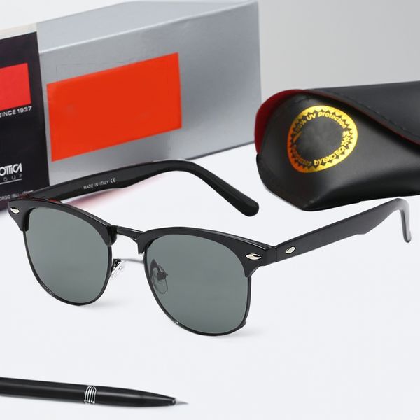 ran ban sunglasses men's classic 3016 luxury designer glasses women's half metal frame polarized uv400 sunglasses, White;black
ran ban sunglasses men's classic 3016 luxury designer glasses women's half metal frame polarized uv400 sunglasses, White;black