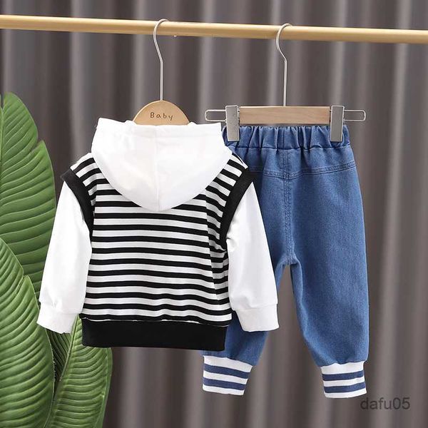 clothing sets 2022 new children fashion clothes suit spring kids boy girl strips hoodies jeans 2pc/set autumn baby toddler clothing sportswe, White
clothing sets 2022 new children fashion clothes suit spring kids boy girl strips hoodies jeans 2pc/set autumn baby toddler clothing sportswe, White