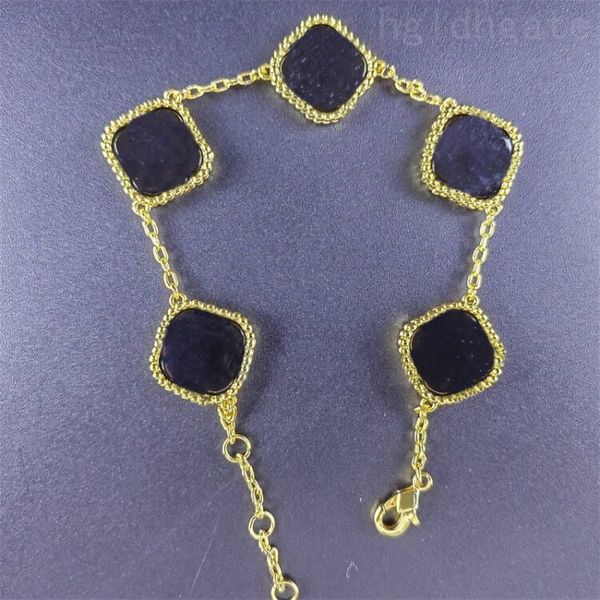 designer bracelets mens clover charms love bracelet multicolor gemstone classical bangles for women valentine s day gift ins luxury braclet, Golden;silver
designer bracelets mens clover charms love bracelet multicolor gemstone classical bangles for women valentine s day gift ins luxury braclet, Golden;silver