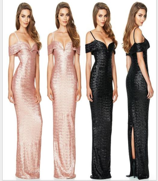 2018 spring and summer new korean temperament fashion elegance sequined evening strap deep v dress women9358028, White;black
2018 spring and summer new korean temperament fashion elegance sequined evening strap deep v dress women9358028, White;black