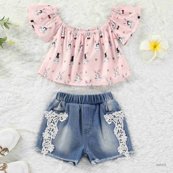 clothing sets lioraitiin 1-6years toddler baby girl 2pcs summer fashion clothing set short sleeve pink easter shirt lace denim shorts r23081, White
clothing sets lioraitiin 1-6years toddler baby girl 2pcs summer fashion clothing set short sleeve pink easter shirt lace denim shorts r23081, White