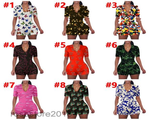 2021 new women jumpsuit designer vneck women039s casual loose cartoon lettering printing home onesies fashion short sleeve sho9556803, Black;white
2021 new women jumpsuit designer vneck women039s casual loose cartoon lettering printing home onesies fashion short sleeve sho9556803, Black;white