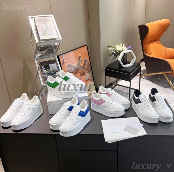 designer casual shoes jane triomphe sneakers women block wedge outsole cow leather sneaker calfskin thick sole rubber platform trainers, Black
designer casual shoes jane triomphe sneakers women block wedge outsole cow leather sneaker calfskin thick sole rubber platform trainers, Black