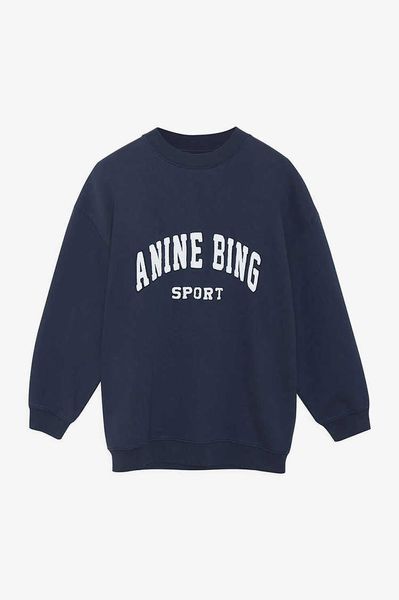 anines bing women's sweatshirt pullover women's ab classic bing letter hand embroidery inside fleece loose crew neck sweater, Black
anines bing women's sweatshirt pullover women's ab classic bing letter hand embroidery inside fleece loose crew neck sweater, Black