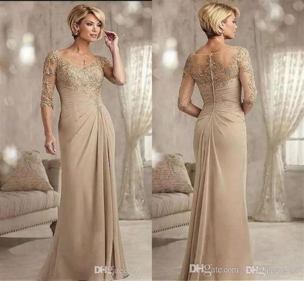 champagne mother of the bride dresses long 2019 scoop neck chiffon wedding guest mother039s dresses half sleeves formal evening9363268, Black;red
champagne mother of the bride dresses long 2019 scoop neck chiffon wedding guest mother039s dresses half sleeves formal evening9363268, Black;red