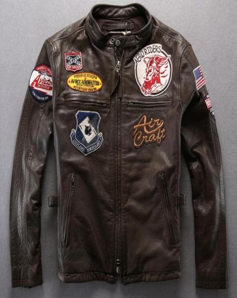 2017 avirex fly flight genuine leather jacket 3 colours air orome ploneer of aviation avirex aeronautics flying jackets division814754040, Black
2017 avirex fly flight genuine leather jacket 3 colours air orome ploneer of aviation avirex aeronautics flying jackets division814754040, Black