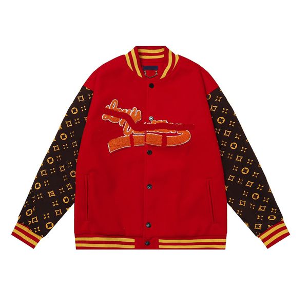 new jacket couples jacket fashion baseball jacket black baseball jackets men designer leather sleeve new york mens coats-11, Black;brown
new jacket couples jacket fashion baseball jacket black baseball jackets men designer leather sleeve new york mens coats-11, Black;brown