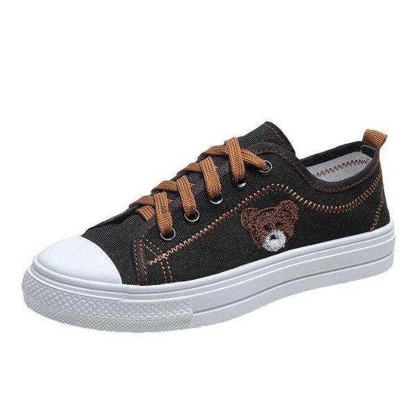 bear canvas shoes women's 2021 new trendy spring and autumn sports shoe small white women all-match student casual shoes skate, Black
bear canvas shoes women's 2021 new trendy spring and autumn sports shoe small white women all-match student casual shoes skate, Black