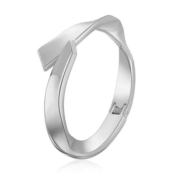 gold sliver extremely simple and textured open end bracelet with zinc alloy irregular design, light luxury style bracelet with bright metal, Black
gold sliver extremely simple and textured open end bracelet with zinc alloy irregular design, light luxury style bracelet with bright metal, Black