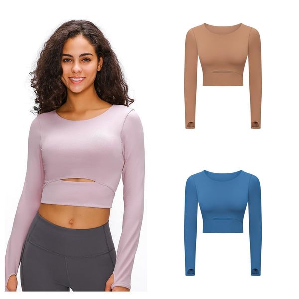 women's sports shirt solid color high elasticity fitness yoga running breathable long sleeved t-shirt fitness sportswear
women's sports shirt solid color high elasticity fitness yoga running breathable long sleeved t-shirt fitness sportswear