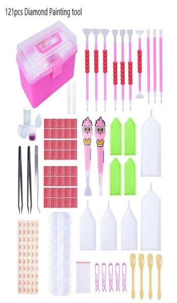 121pcs multi 5d diamond painting tool embroidery kit art painting accessories for a large area with the same color diamond9515111, Black
121pcs multi 5d diamond painting tool embroidery kit art painting accessories for a large area with the same color diamond9515111, Black