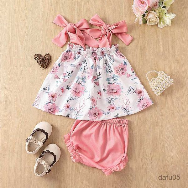 clothing sets 2023-05-28 lioraitiin 0-3years toddler baby girl 2pcs summer clothing set sleeveless floral printed dress solid short r230814, White
clothing sets 2023-05-28 lioraitiin 0-3years toddler baby girl 2pcs summer clothing set sleeveless floral printed dress solid short r230814, White
