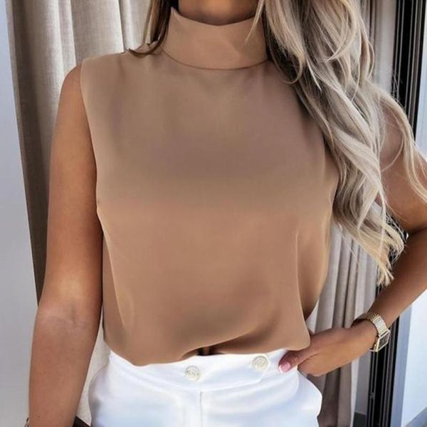 fashion turtleneck sleeveless loose tshirts women elegant solid shrug casual spring summer tees ladies women039s tshirt5319550, White
fashion turtleneck sleeveless loose tshirts women elegant solid shrug casual spring summer tees ladies women039s tshirt5319550, White