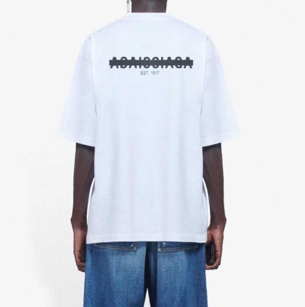 est 1917 printed tee fashion man women white tshirt short sleeve summer highstreet fztx11121795079, White;black
est 1917 printed tee fashion man women white tshirt short sleeve summer highstreet fztx11121795079, White;black