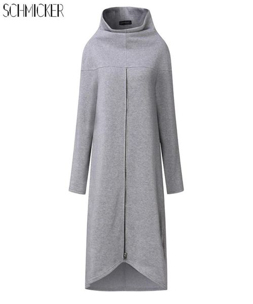 schmicker tunic long sweatshirt women turtleneck longsleeve zipper up loose pullovers irregualr sweat shirt robe plus size7681595, Black
schmicker tunic long sweatshirt women turtleneck longsleeve zipper up loose pullovers irregualr sweat shirt robe plus size7681595, Black