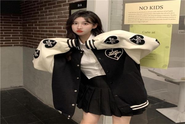 womens jackets harajuku clothes female clothing y2k jacket womens winter coats jackets oversized bomber korean clothes autumn wint1094370, Black;brown
womens jackets harajuku clothes female clothing y2k jacket womens winter coats jackets oversized bomber korean clothes autumn wint1094370, Black;brown