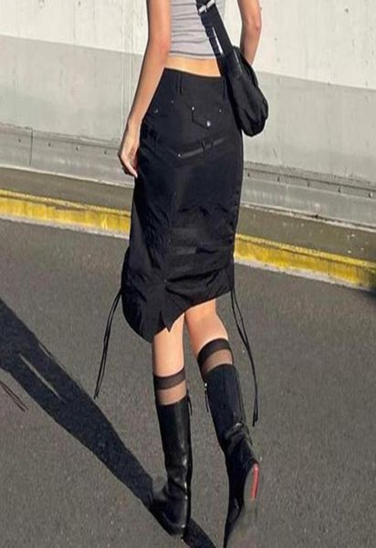 skirts y2k black shirring drawstring skirt harajuku vintage low waist cargo streetwear women kneelength retro bottoms clothes3147587
skirts y2k black shirring drawstring skirt harajuku vintage low waist cargo streetwear women kneelength retro bottoms clothes3147587