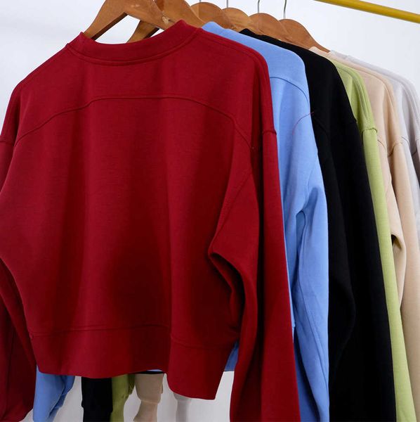 ll women yoga outfit perfectly oversized sweatshirts sweater loose long sleeve crop fitness workout crew neck blouse 6 colors, White
ll women yoga outfit perfectly oversized sweatshirts sweater loose long sleeve crop fitness workout crew neck blouse 6 colors, White
