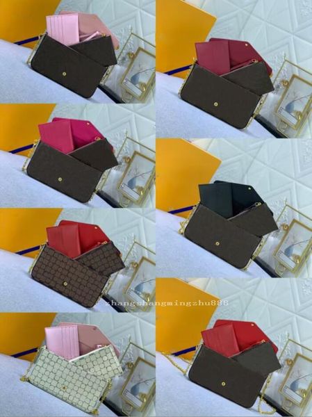 luxurys designers bag women wallets shoulder bags 3pcs/set multi pochette accessories clutch handbags lady chain crossbody messenger bag car
luxurys designers bag women wallets shoulder bags 3pcs/set multi pochette accessories clutch handbags lady chain crossbody messenger bag car