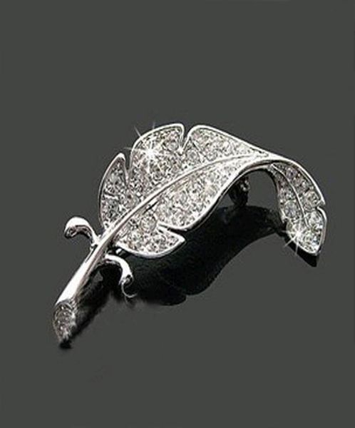 korean women fashion collar accessories leaf brooch simple delicate crystal brooches silver color feather shape brooch pins3473390, Gray
korean women fashion collar accessories leaf brooch simple delicate crystal brooches silver color feather shape brooch pins3473390, Gray