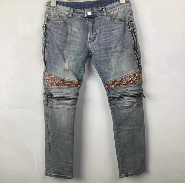 mens jeans designer women long pants skinny knee zipper locomotive style straight ripped hole men vintage distressed denim jean cl2774261, Blue
mens jeans designer women long pants skinny knee zipper locomotive style straight ripped hole men vintage distressed denim jean cl2774261, Blue