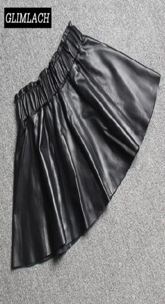 skirts genuine leather mini women elastic waist lambskin 100 real pleated aline ladies slim autumn skirt64352795131334, Black
skirts genuine leather mini women elastic waist lambskin 100 real pleated aline ladies slim autumn skirt64352795131334, Black