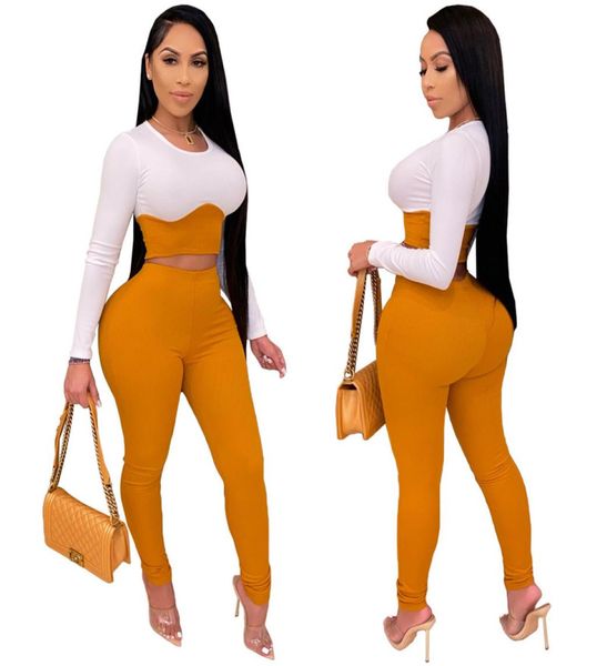 fashion contrast color stitching pit strip long sleeves casual twopiece suit5250055, White
fashion contrast color stitching pit strip long sleeves casual twopiece suit5250055, White