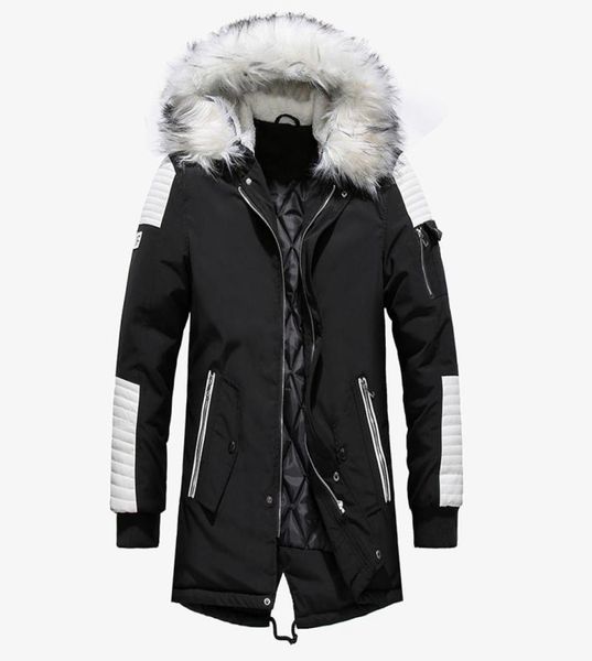 thick warm parkas coat winter jacket men casual long outwear hooded fur collar windbreaker jackets leather coats men veste homme6686420, Black
thick warm parkas coat winter jacket men casual long outwear hooded fur collar windbreaker jackets leather coats men veste homme6686420, Black
