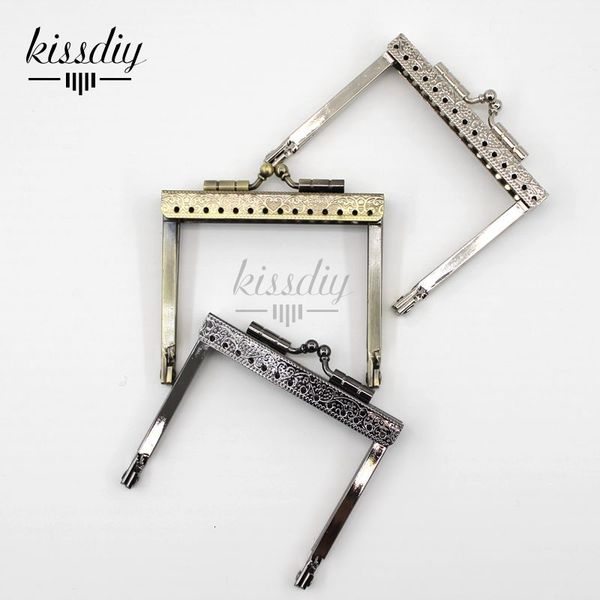 bag parts accessories 10pcs/lot diy 7.5cm square antique bronze metal purse frame handle for bag sewing craft wholesale 230814, Black
bag parts accessories 10pcs/lot diy 7.5cm square antique bronze metal purse frame handle for bag sewing craft wholesale 230814, Black