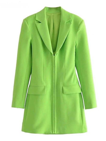 green blazer dress woman fitted short elegant es for women long sleeve office mini formal es 220721, Black;gray
green blazer dress woman fitted short elegant es for women long sleeve office mini formal es 220721, Black;gray
