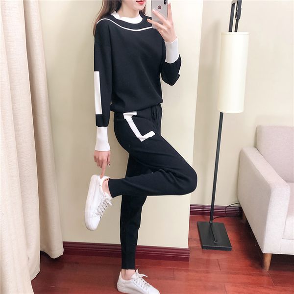 women's suits 2023 spring and autumn new fashion temperament women's set casual knitting two piece set, White
women's suits 2023 spring and autumn new fashion temperament women's set casual knitting two piece set, White