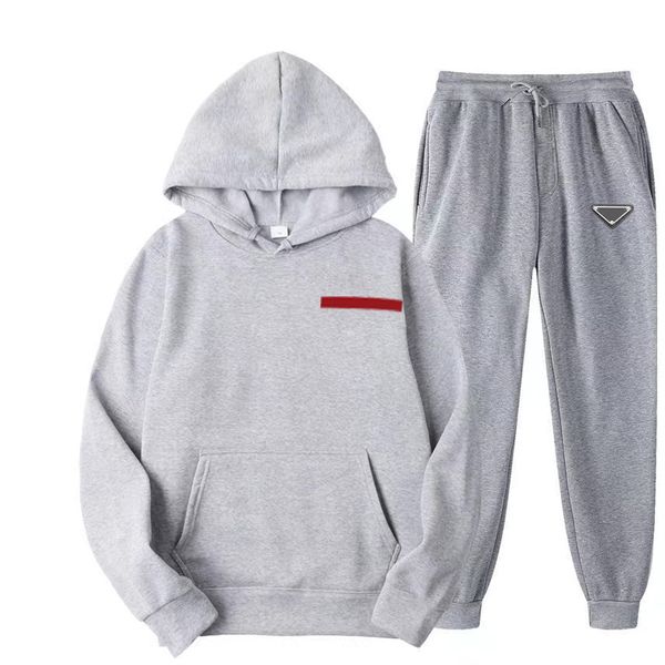 designer tracksuit men hoodies autumn basketball street wear sweatshirt sportswear brand knitted cotton material european american sizes 2xl, Gray 
designer tracksuit men hoodies autumn basketball street wear sweatshirt sportswear brand knitted cotton material european american sizes 2xl, Gray
