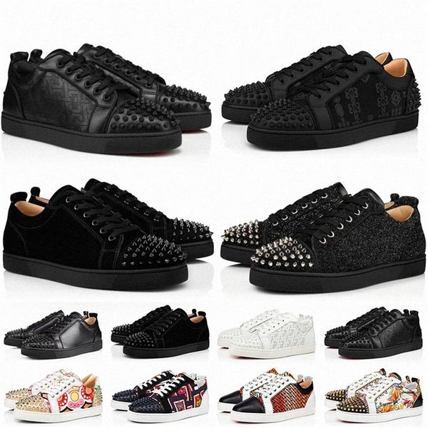 2023 with box designer casual shoe designer low shoes sneakers for mens women fashion cut leather splike loafers vintage w6ks# siz2407, Black
2023 with box designer casual shoe designer low shoes sneakers for mens women fashion cut leather splike loafers vintage w6ks# siz2407, Black